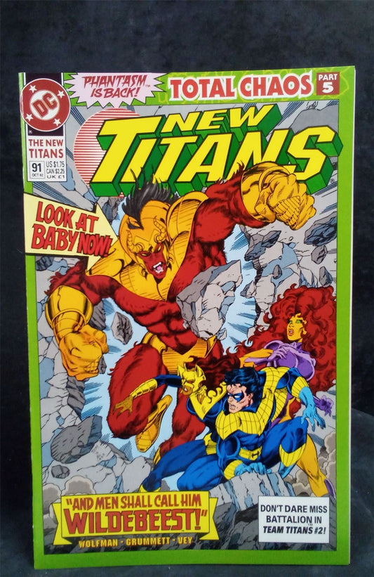 The New Titans #91 1992 DC Comics Comic Book