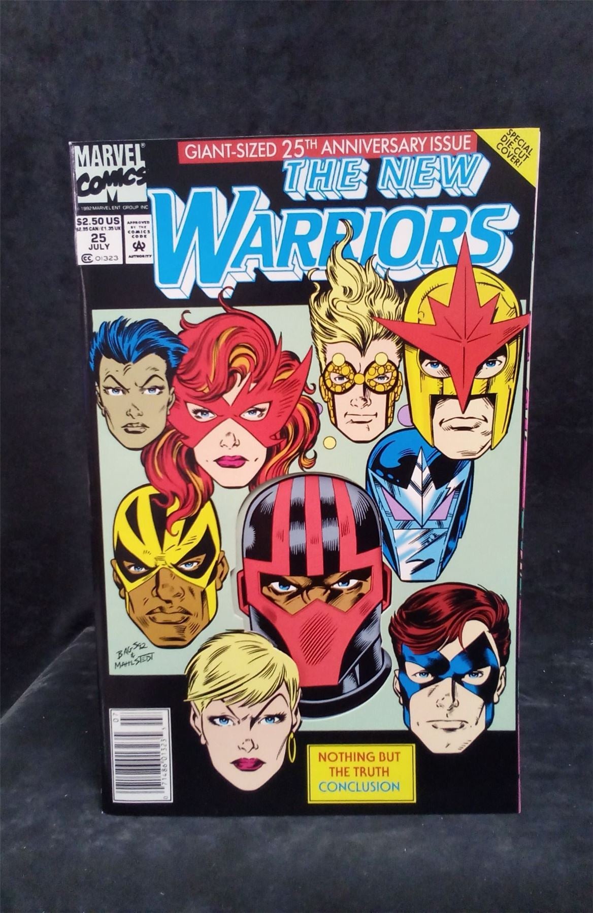 The New Warriors #25 1992 Marvel Comics Comic Book