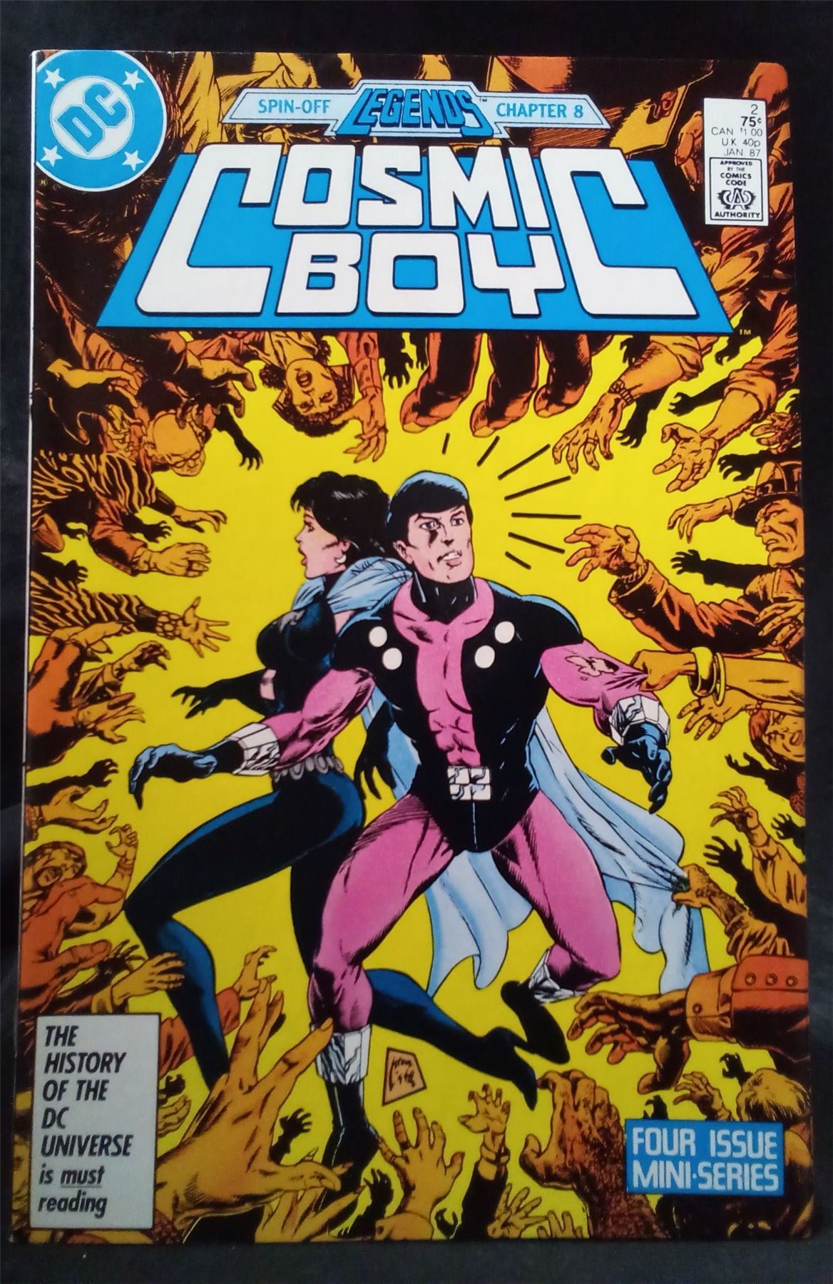 Cosmic Boy #2 1987 DC Comics Comic Book