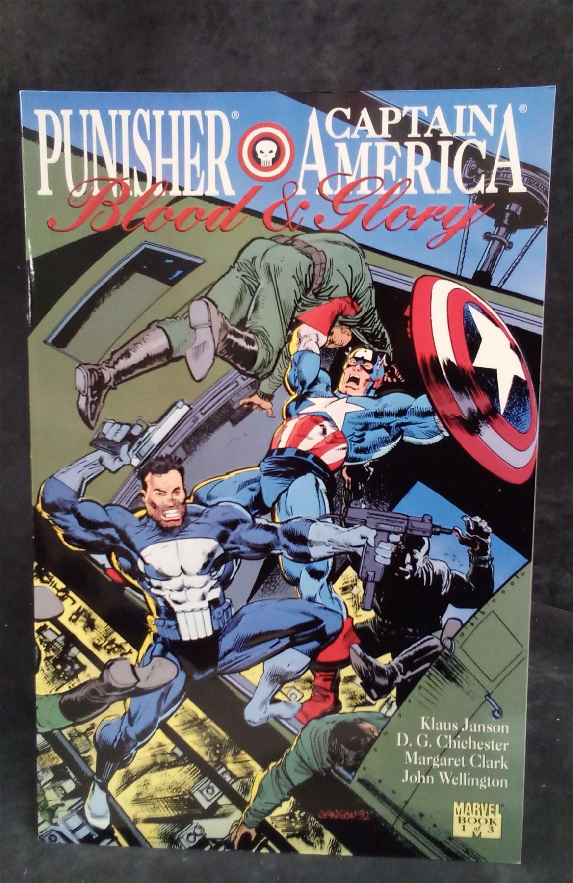 Punisher/Captain America: Blood & Glory #1 1992 Marvel Comics Comic Book