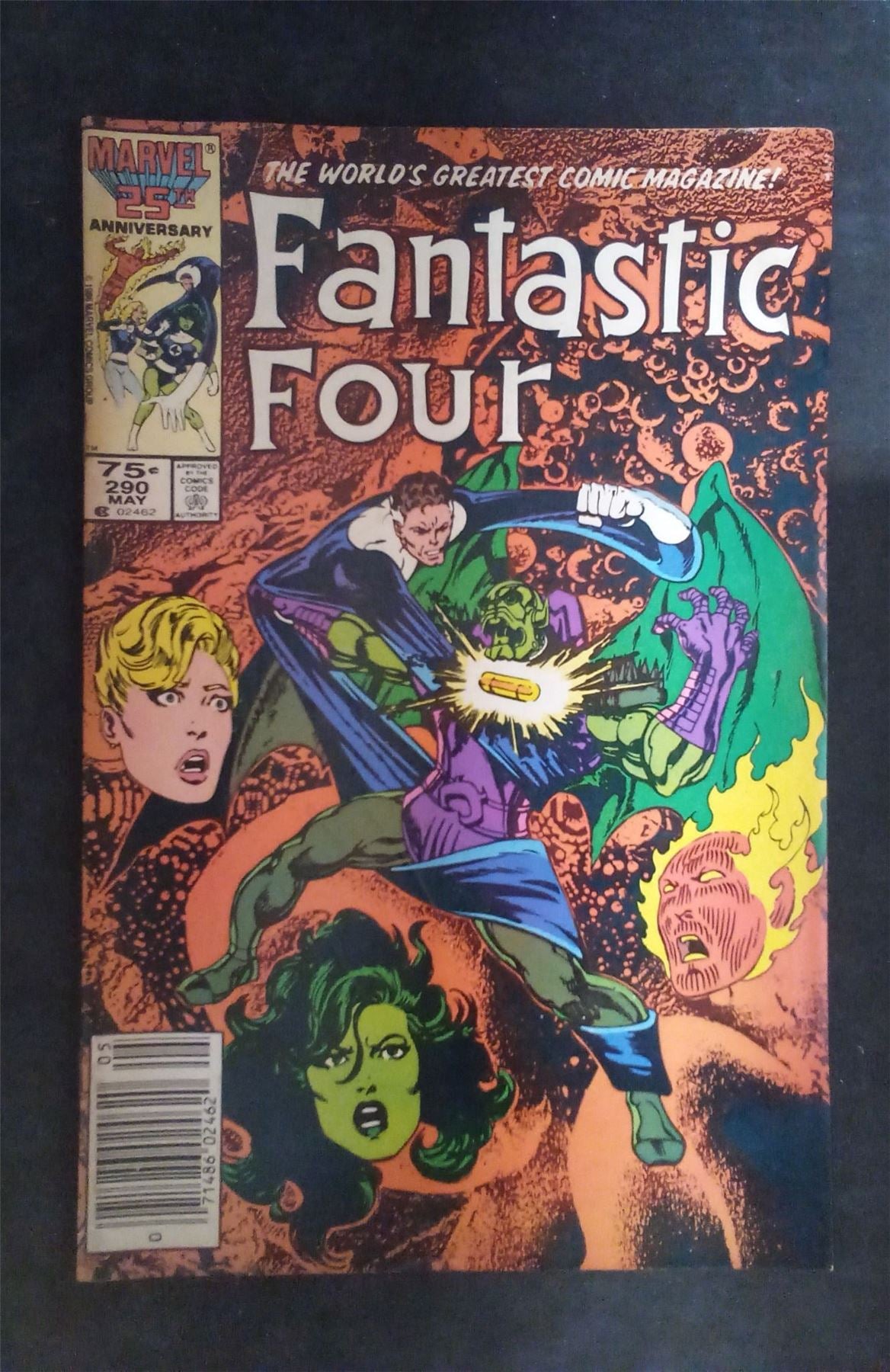 Fantastic Four #290 1986 marvel Comic Book