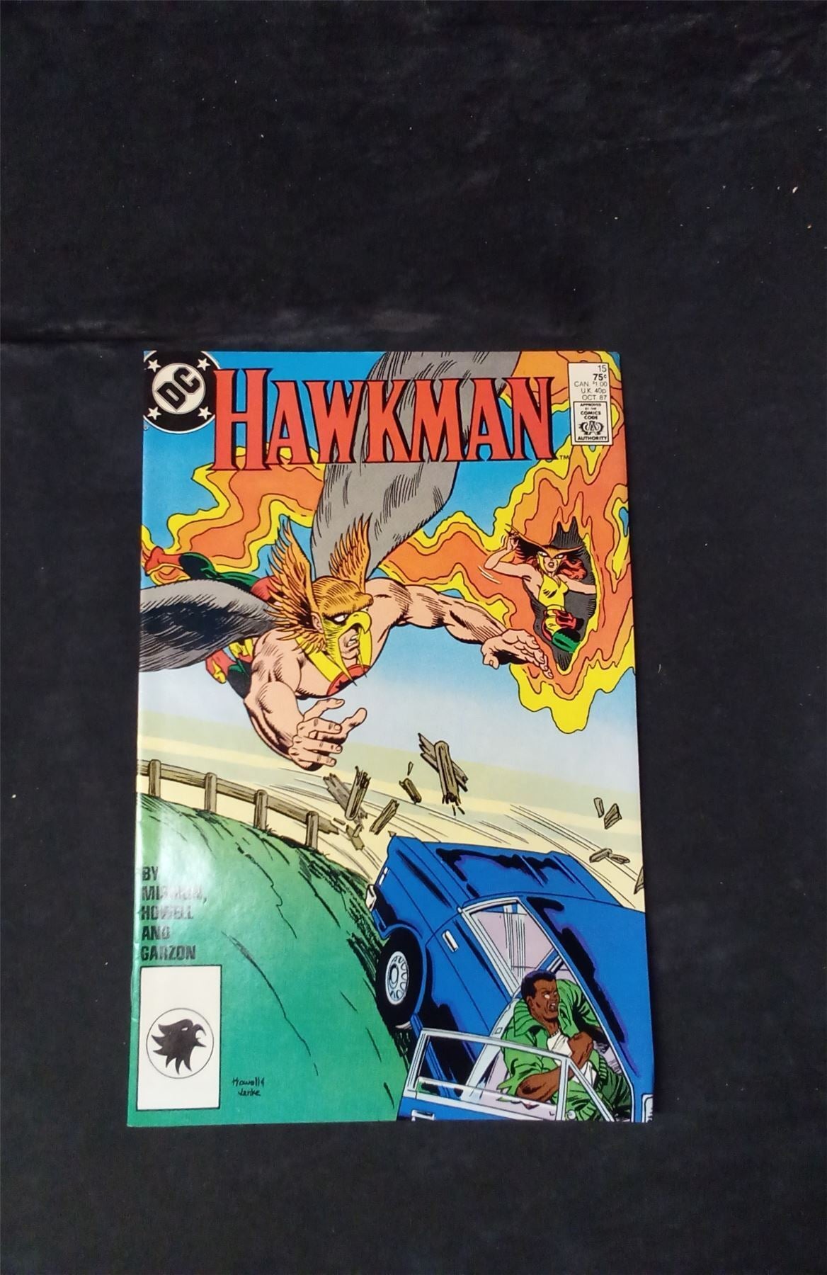 Hawkman #15 Direct Edition 1987 dc-comics Comic Book dc-comics Comic Book