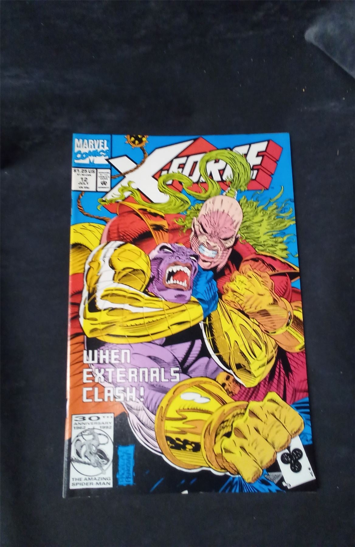 X-Force #12 Direct Edition 1992 marvel Comic Book