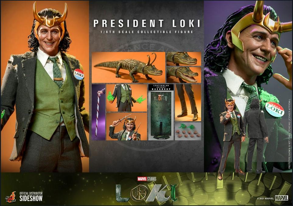 President Loki 1/6 Scale Figure Hot Toys