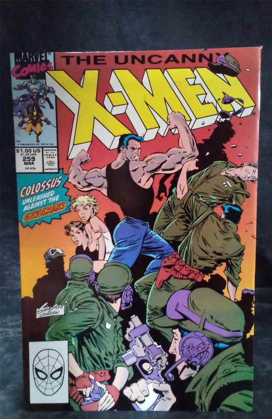 The Uncanny X-Men #259 1990 Marvel Comics Comic Book