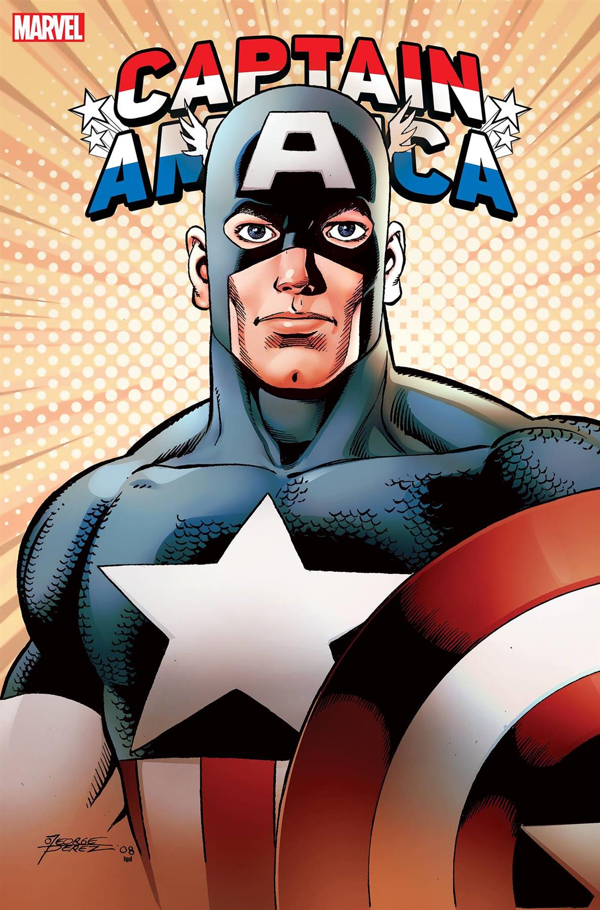 Captain America #750 George Perez Var () Marvel Prh Comic Book 2023