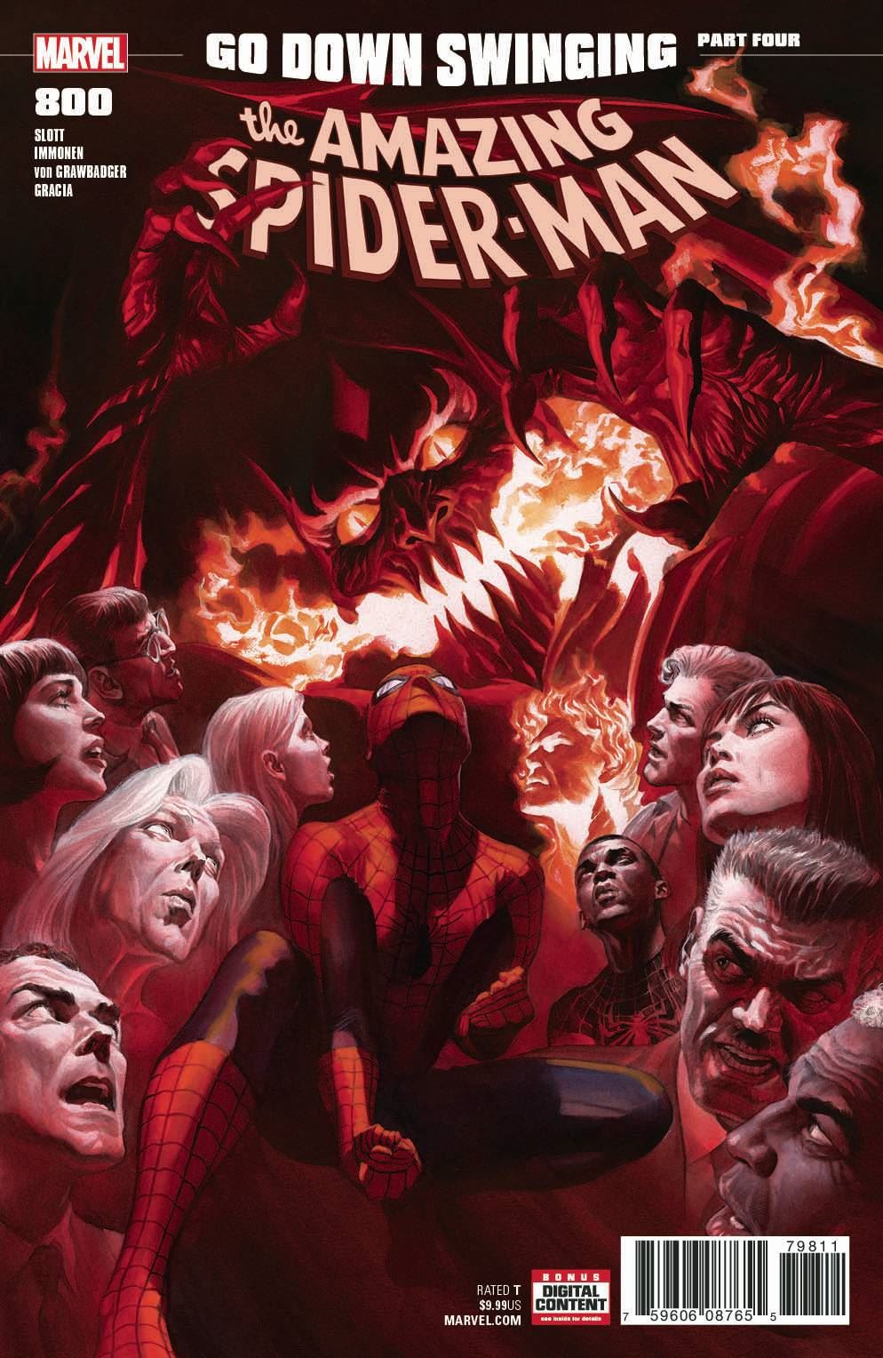 Amazing Spider-man #800 (Leg) Marvel Comics Comic Book