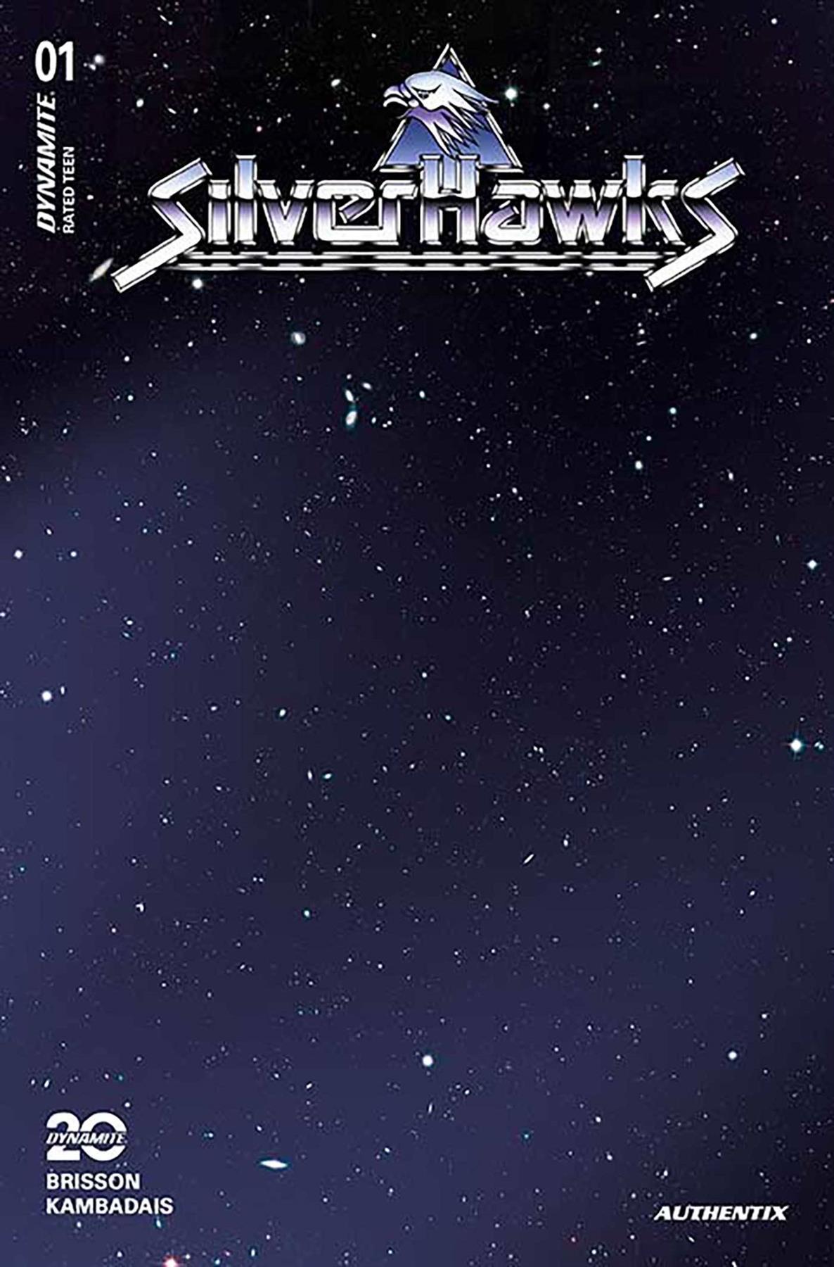 Silverhawks #1 Cvr Zo Foc Bonus Space Blank Authentix (c: 1- Dynamite Comic Book