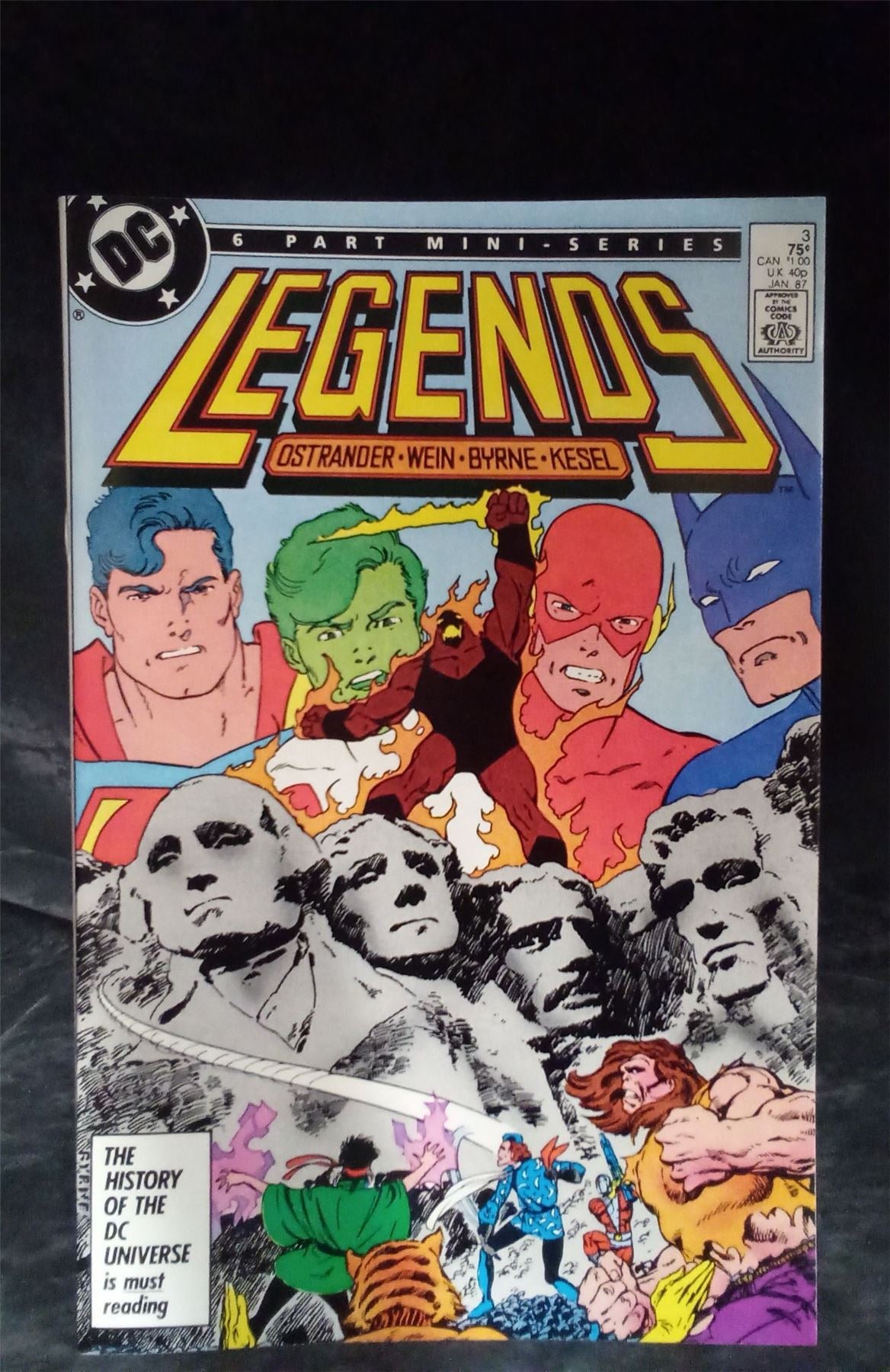 Legends #3 1987 DC Comics Comic Book