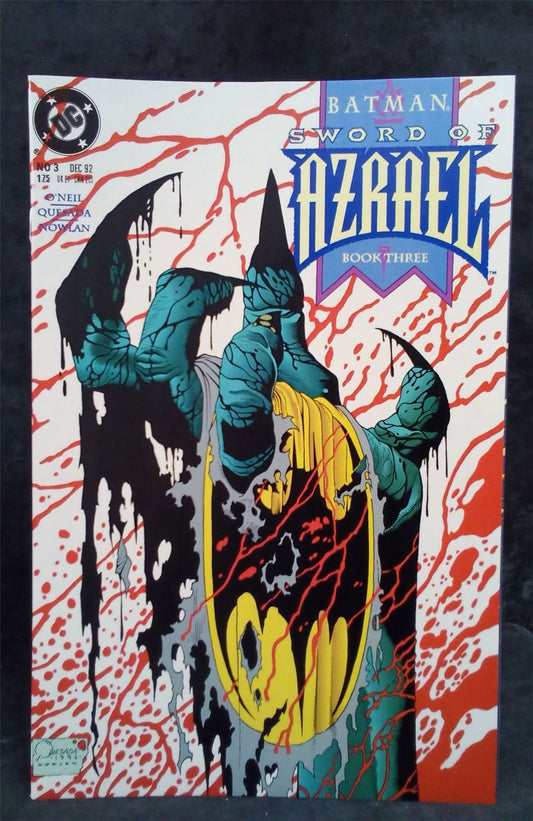 Batman: Sword of Azrael #3 1992 DC Comics Comic Book
