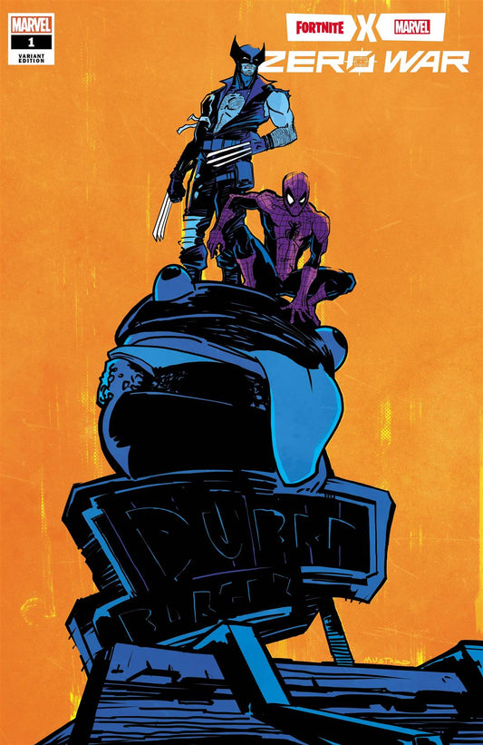 Fortnite X Marvel Zero War #1 (Mustard Var) Marvel Prh Comic Book 2022