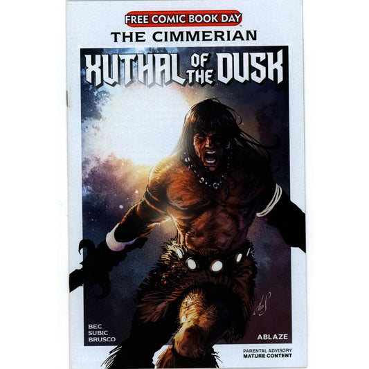 FCBD 2026 The Cimmerian Xuthal of the Dusk Ablaze Comics Comic Book