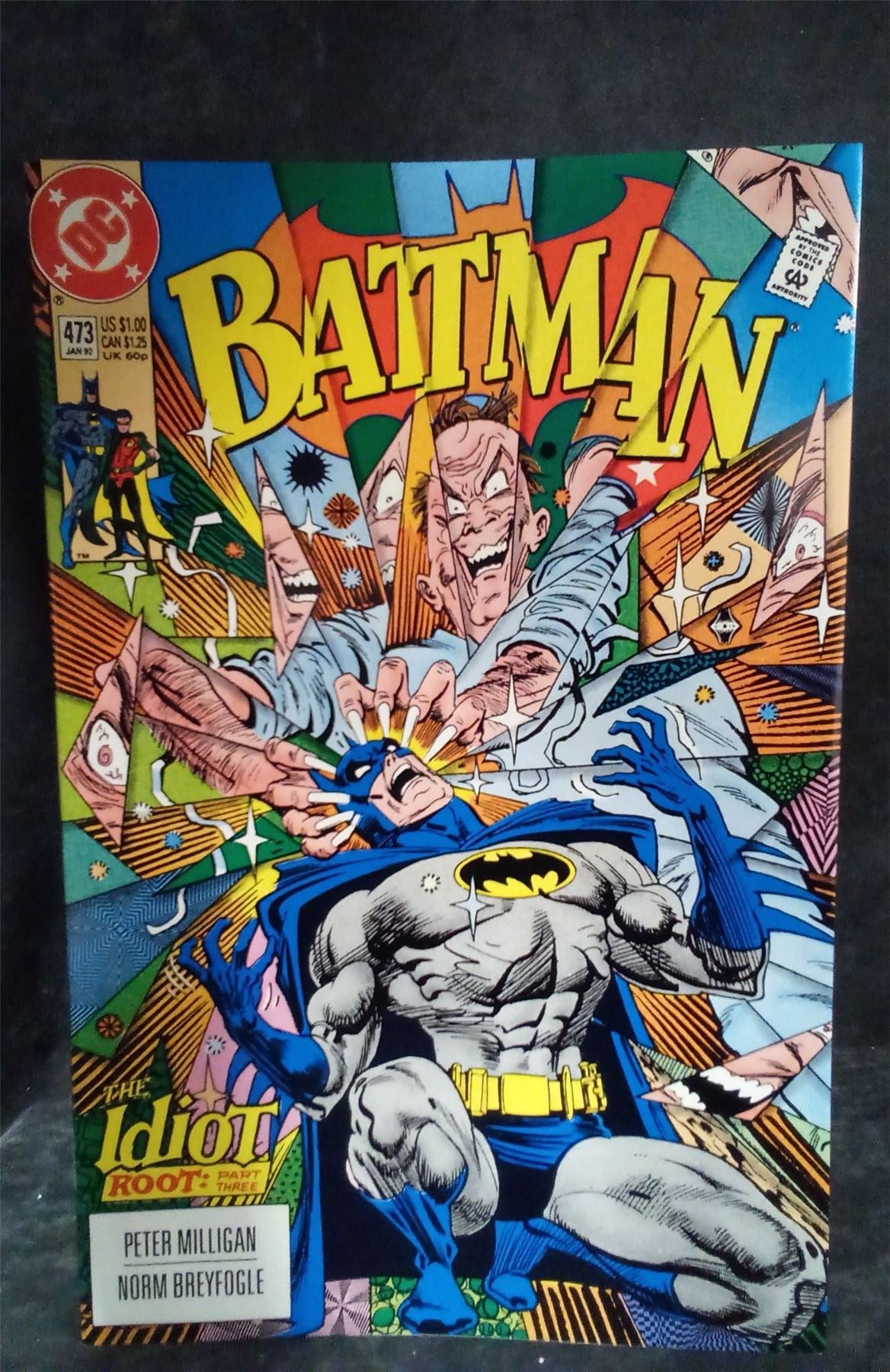 Batman #473 1992 DC Comics Comic Book