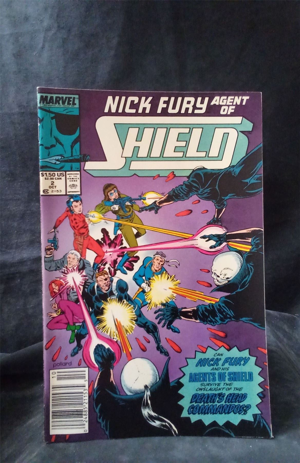 Nick Fury, Agent of SHIELD #2 1989 Marvel Comics Comic Book