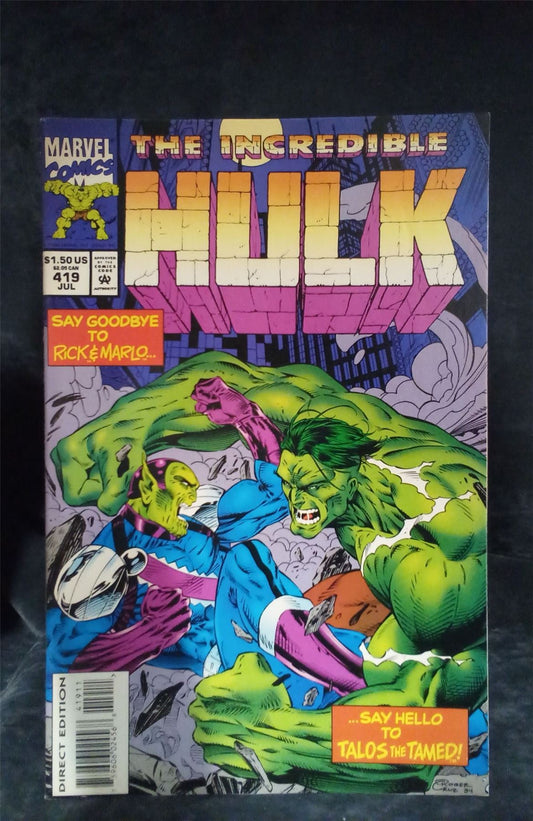 The Incredible Hulk #419 1994 Marvel Comics Comic Book
