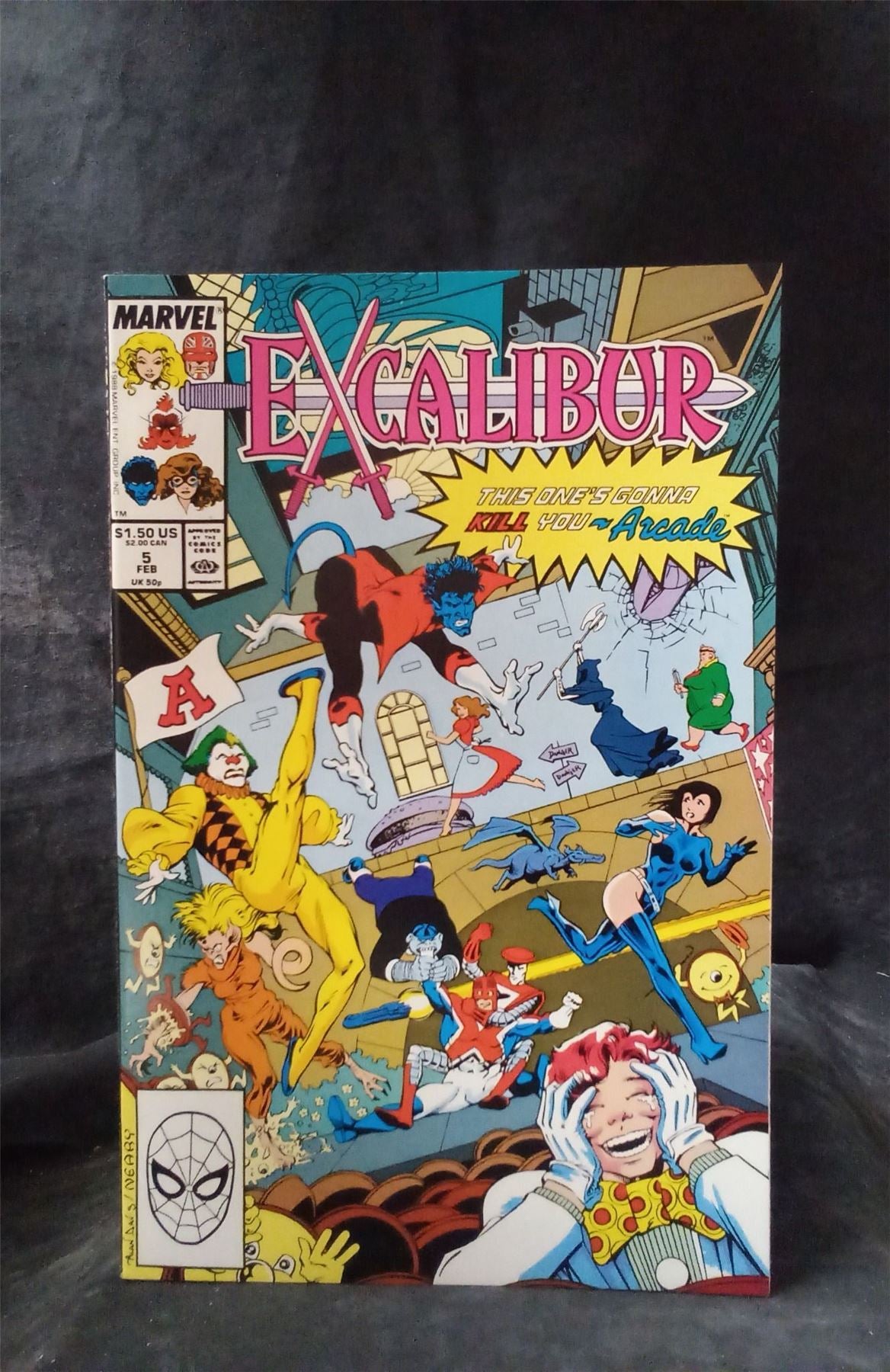 Excalibur #5 1989 Marvel Comics Comic Book