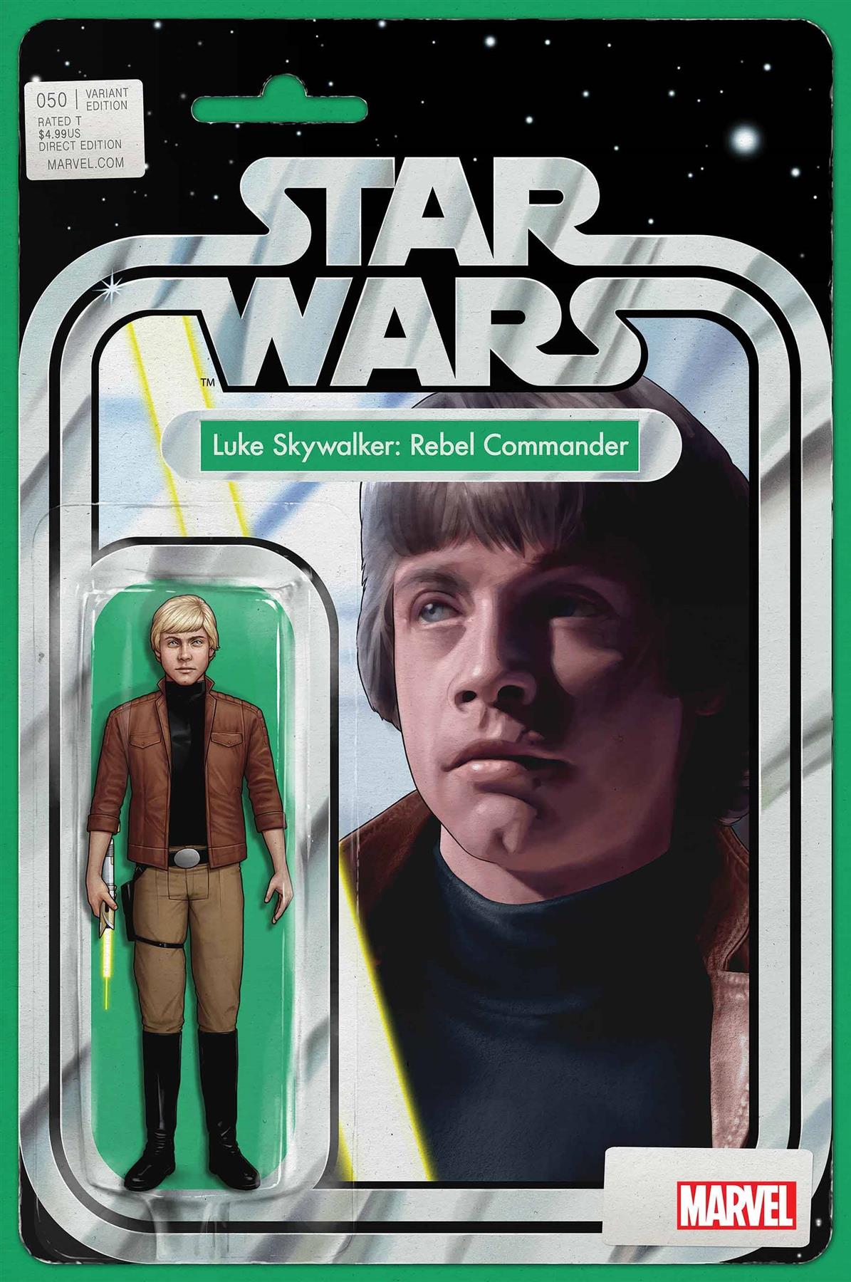 Star Wars #50 Jtc Action Figure Var Jtc Action Figure Var Marvel Prh Comic Book 2024