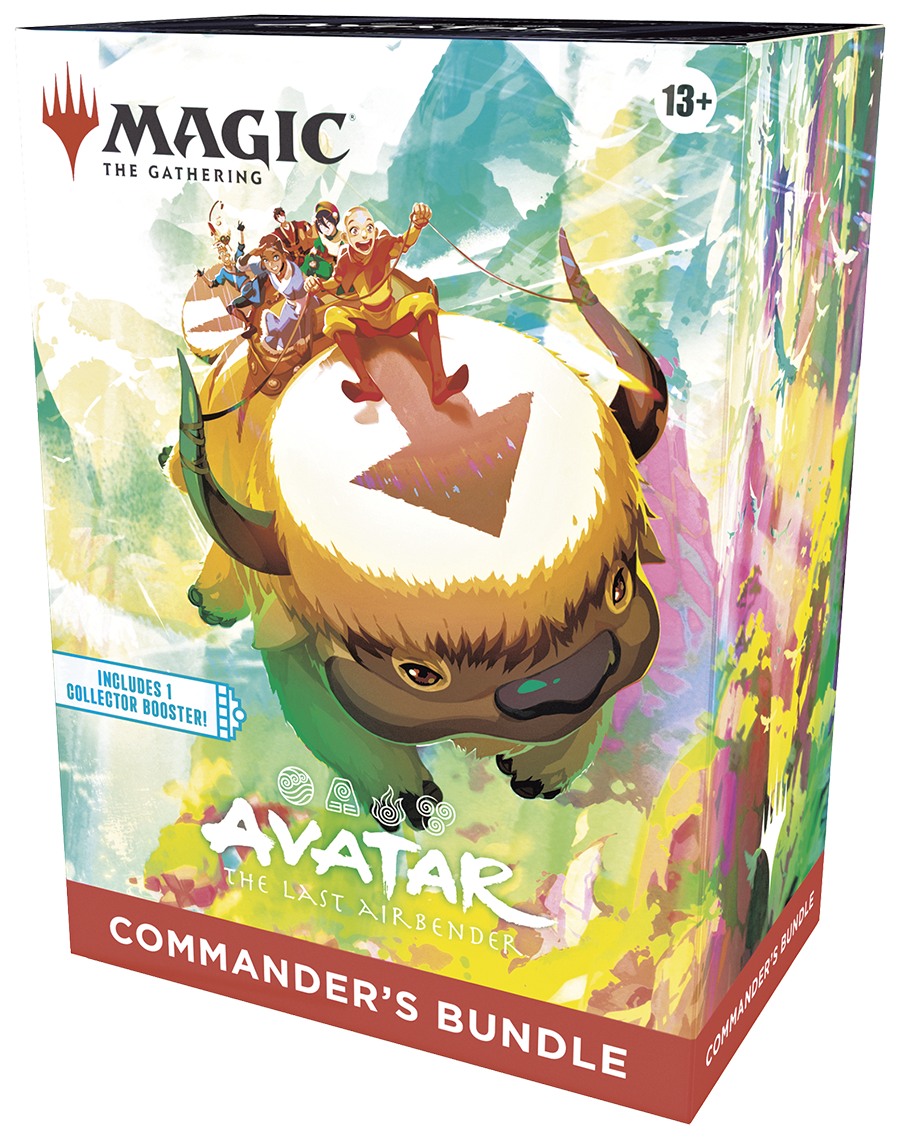 MTG TCG Universes Beyond Avatar the Last Air Bender Commander Gift Bundle By Wizards of the Coast