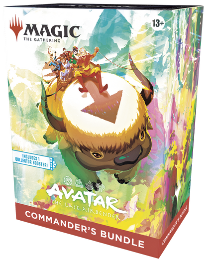 MTG TCG Universes Beyond Avatar the Last Air Bender Commander Gift Bundle By Wizards of the Coast