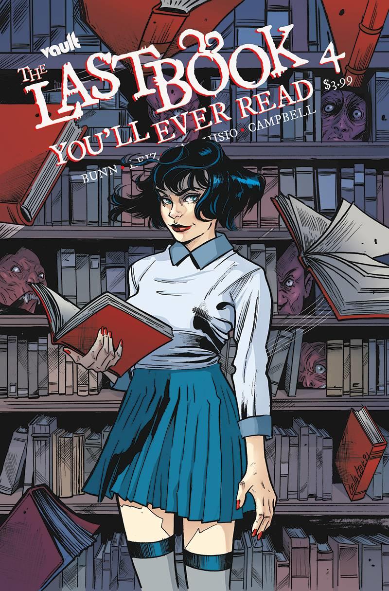 Last Book Youll Ever Read #4 Cvr A Leiz (mr) Vault Comics Comic Book