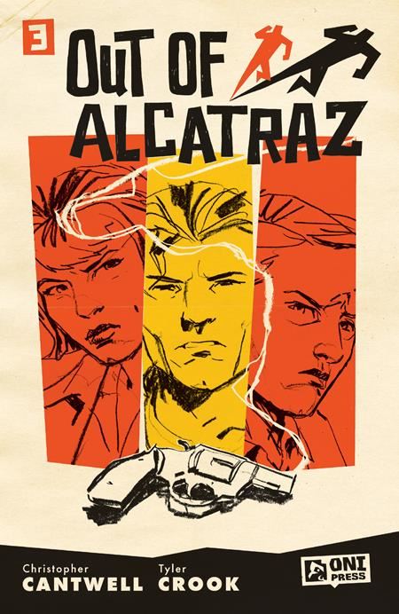 Out Of Alcatraz #3 (of 5) Cvr A Tyler Crook Oni Press Comic Book