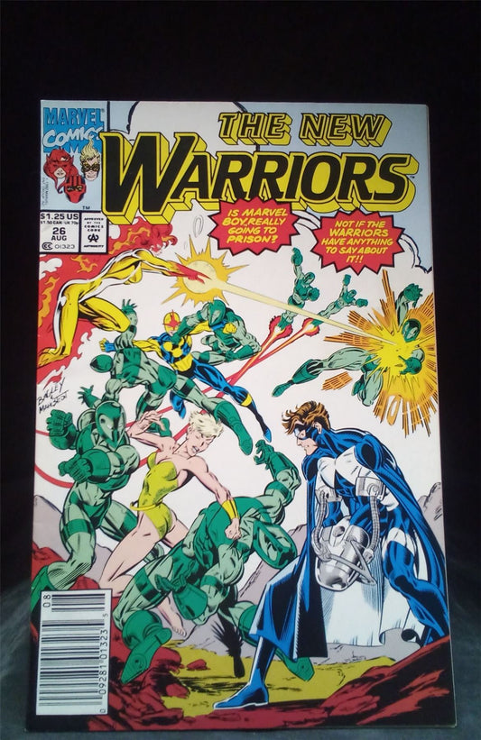 The New Warriors #26 1992 Marvel Comics Comic Book