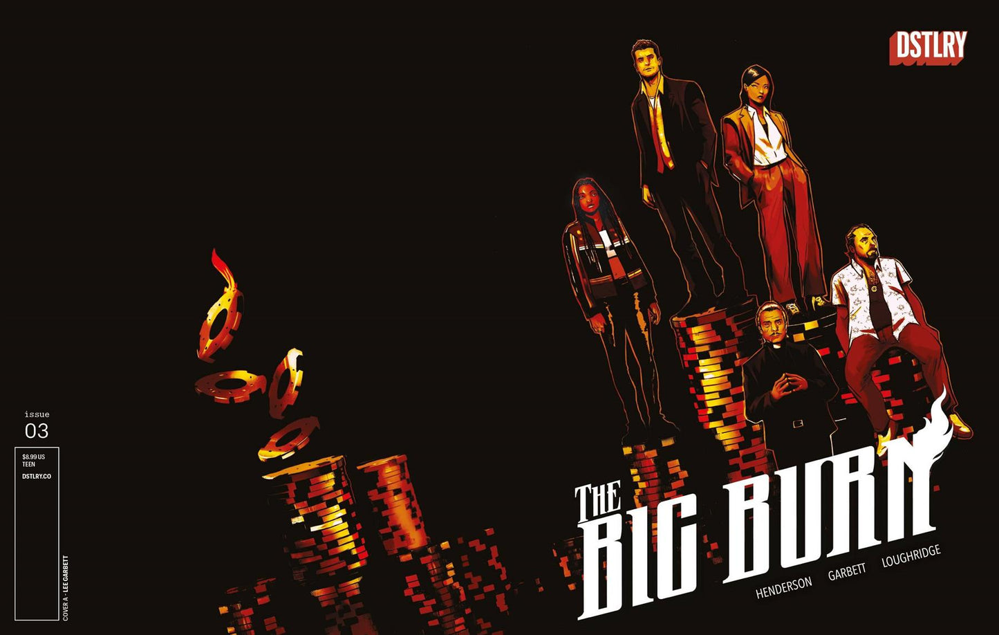 Big Burn #3 Cvr A Garbett Dstlry Media Comic Book