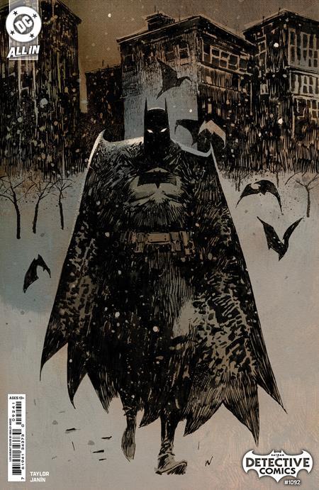 Detective Comics #1092 Cvr D Inc 1:25 Ashley Wood Card Stock Var DC Comics Comic Book