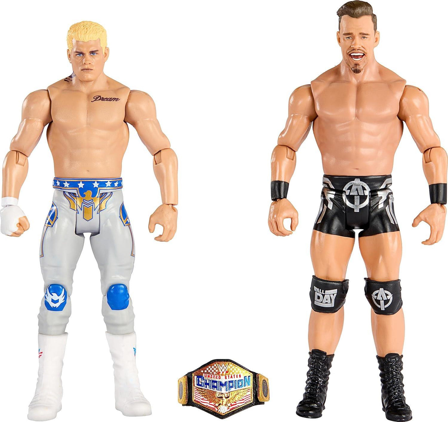 Wwe Championship Showdown Two-packs Series 14 Austin Theory Cody Rhodes  Action Figure