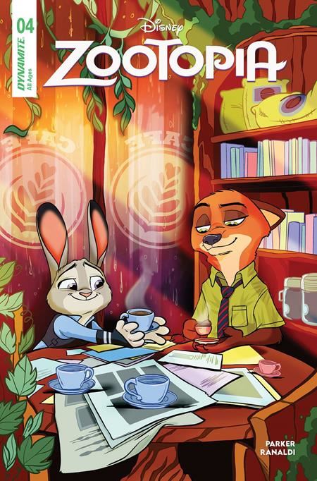 ZOOTOPIA #4 CVR A TRISH FORSTNER  DYNAMITE Entertainment Comic Book 2025