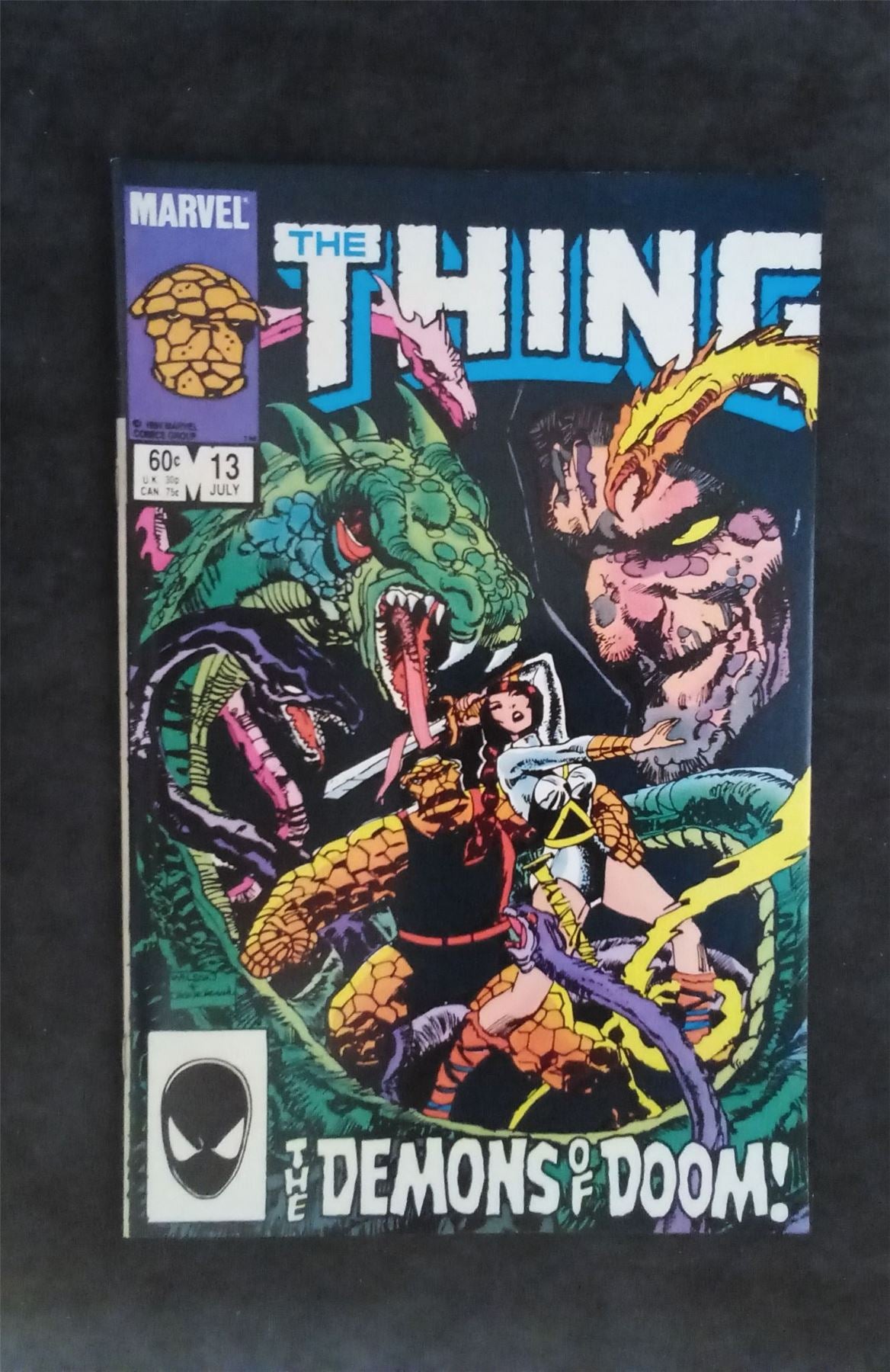 The Thing #13 1984 marvel Comic Book