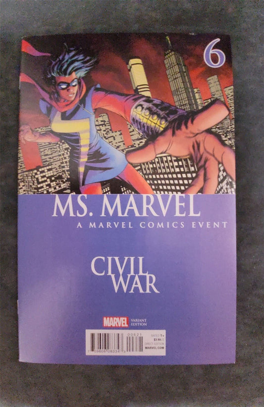 Ms Marvel #6 2016 marvel Comic Book