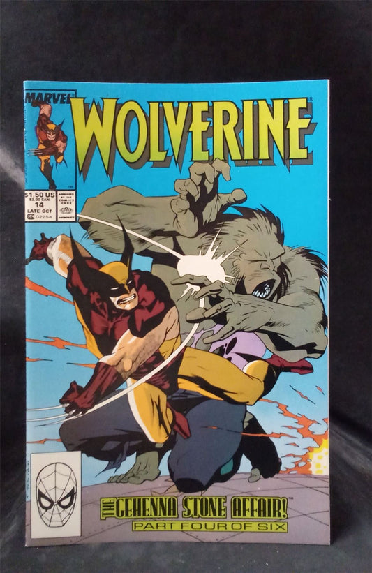 Wolverine #14 1989 Marvel Comics Comic Book
