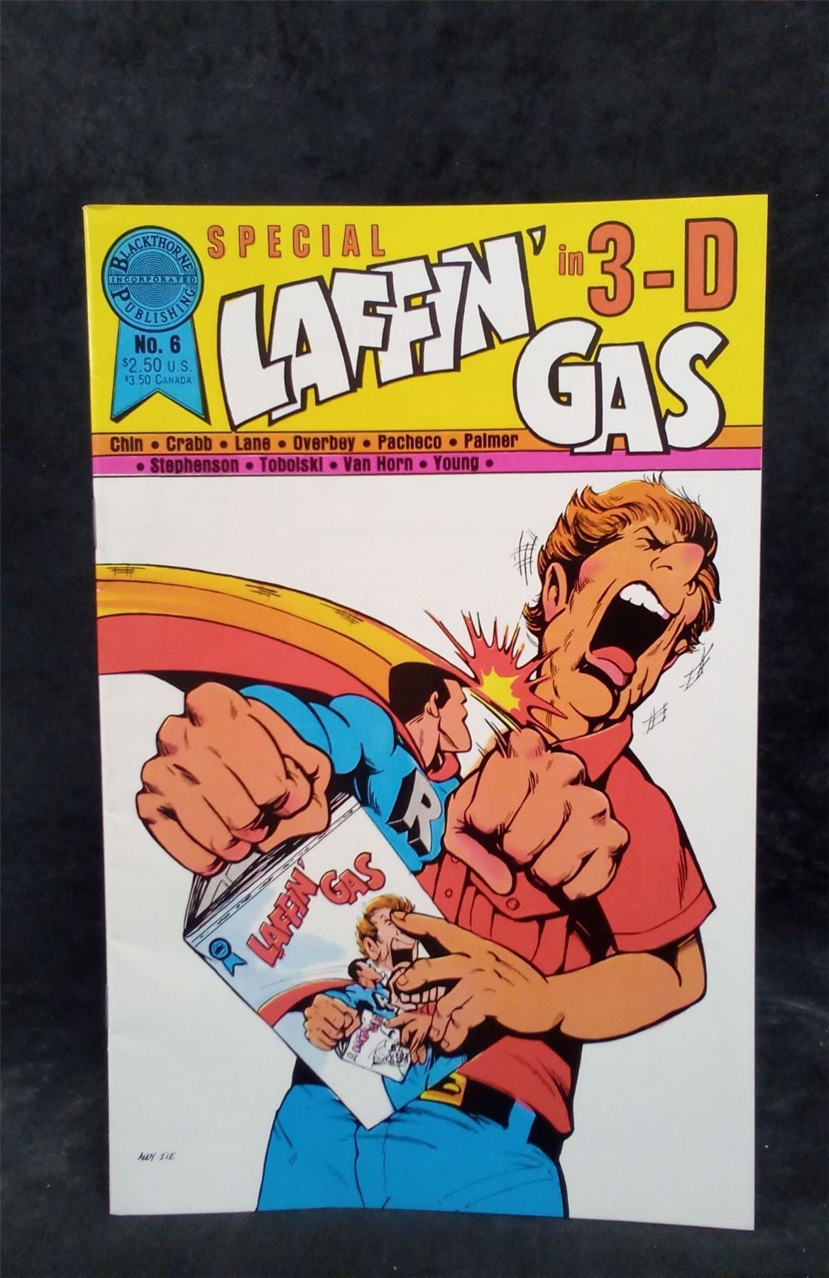 Laffin' Gas #16 1987 blackthorne Comic Book