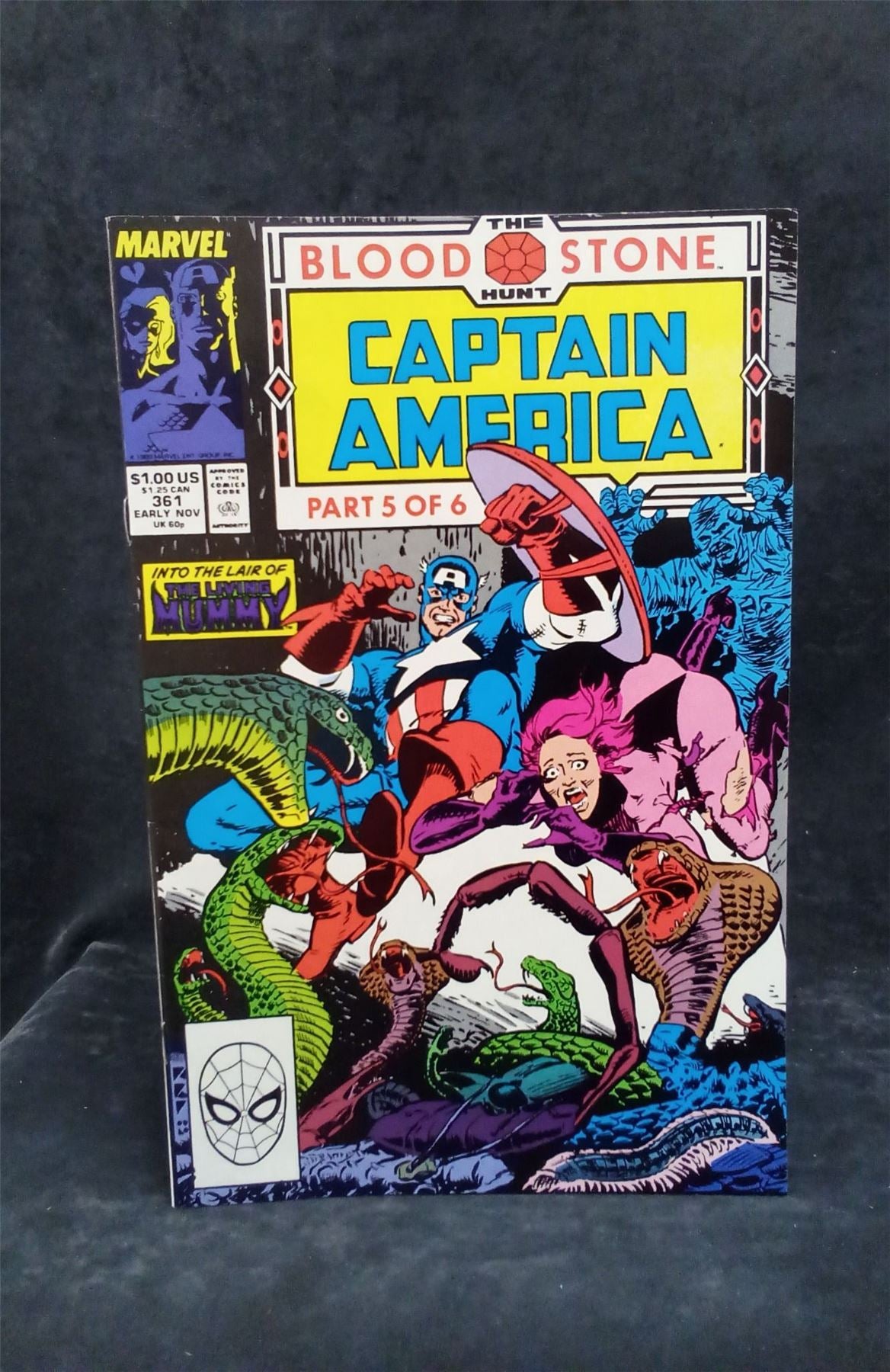 Captain America #361 1989 Marvel Comics Comic Book