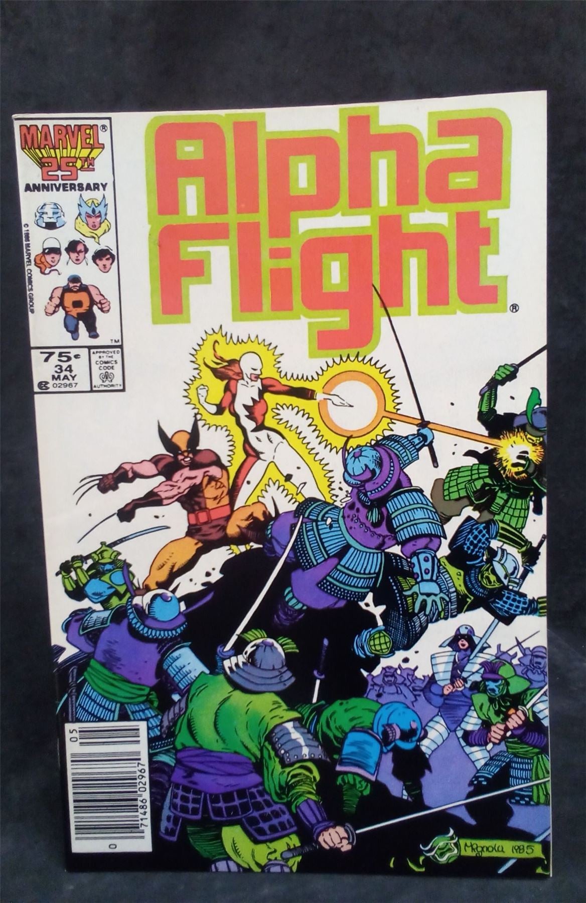 Alpha Flight #34 1986 Marvel Comics Comic Book