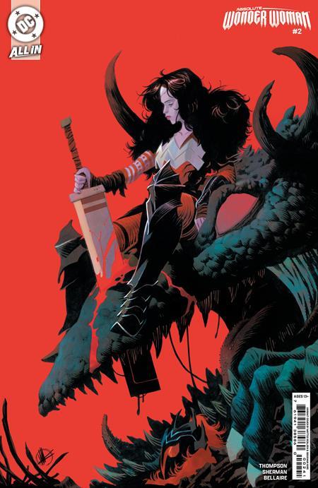Absolute Wonder Woman #2 Cvr D Inc 1:25 Matteo Scalera Card Stock Var DC Comics Comic Book