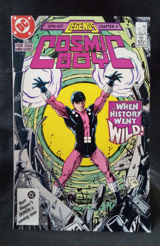 Cosmic Boy #1 1986 DC Comics Comic Book