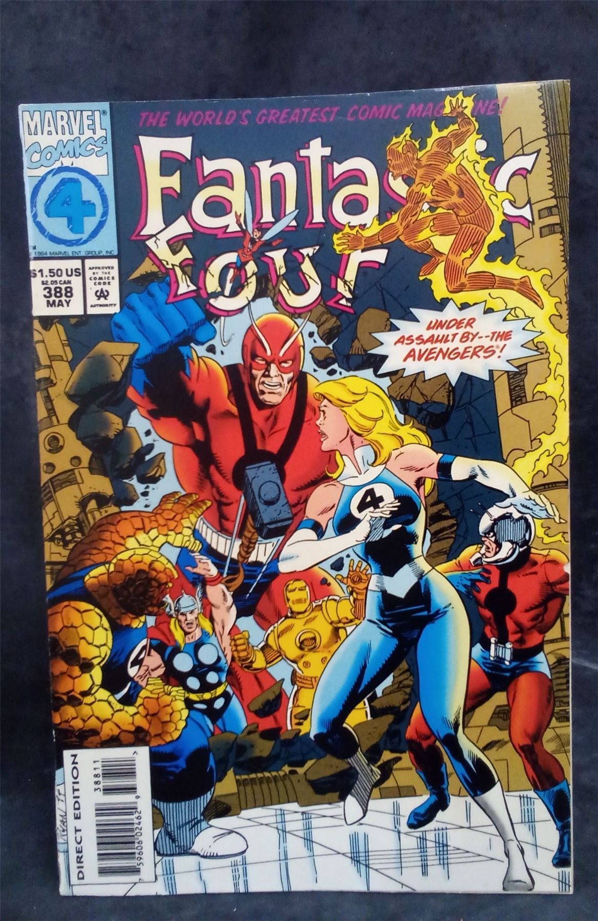 Fantastic Four #388 1994 Marvel Comics Comic Book
