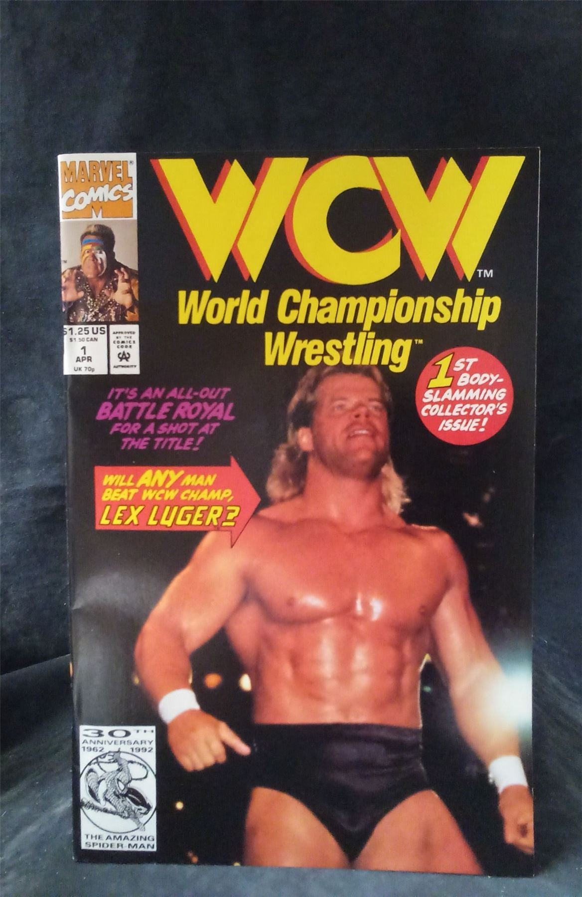 WCW: World Championship Wrestling #1 1992 Marvel Comics Comic Book