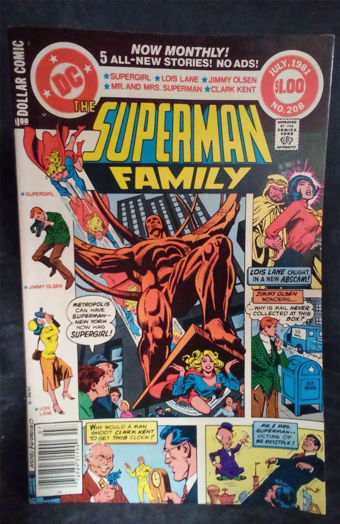 The Superman Family #208 1981 DC Comics Comic Book