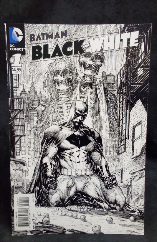 Batman Black and White #1 Marc Silvestri Cover 2013 DC Comics Comic Book