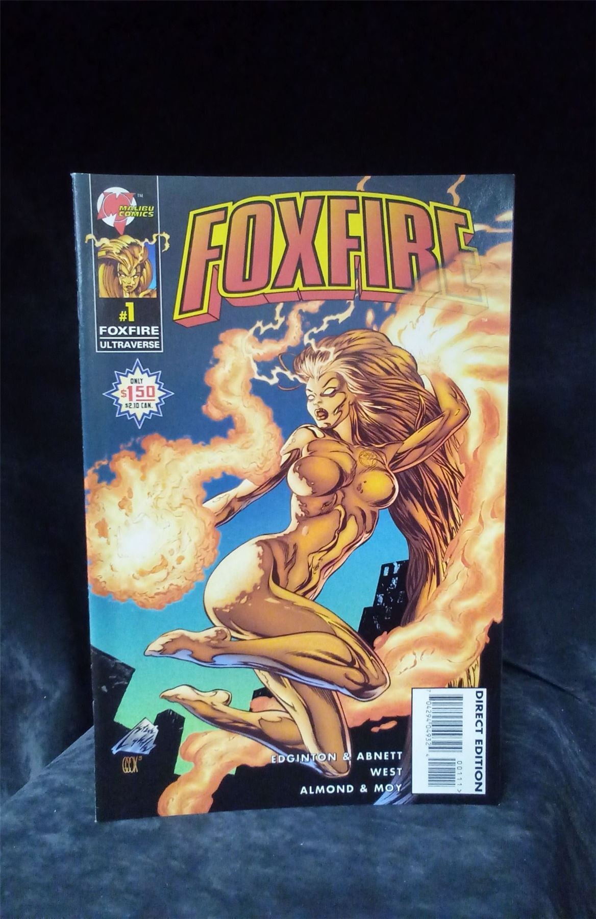 Foxfire #1 1996 malibu Comic Book