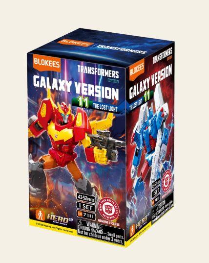 Blokees Figures Transformers Galaxy Version 11 The Lost Light Blind Box by Blokees