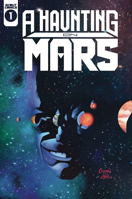 A Haunting On Mars #1 Cvr B Ruairi Coleman Scout Comics Comic Book