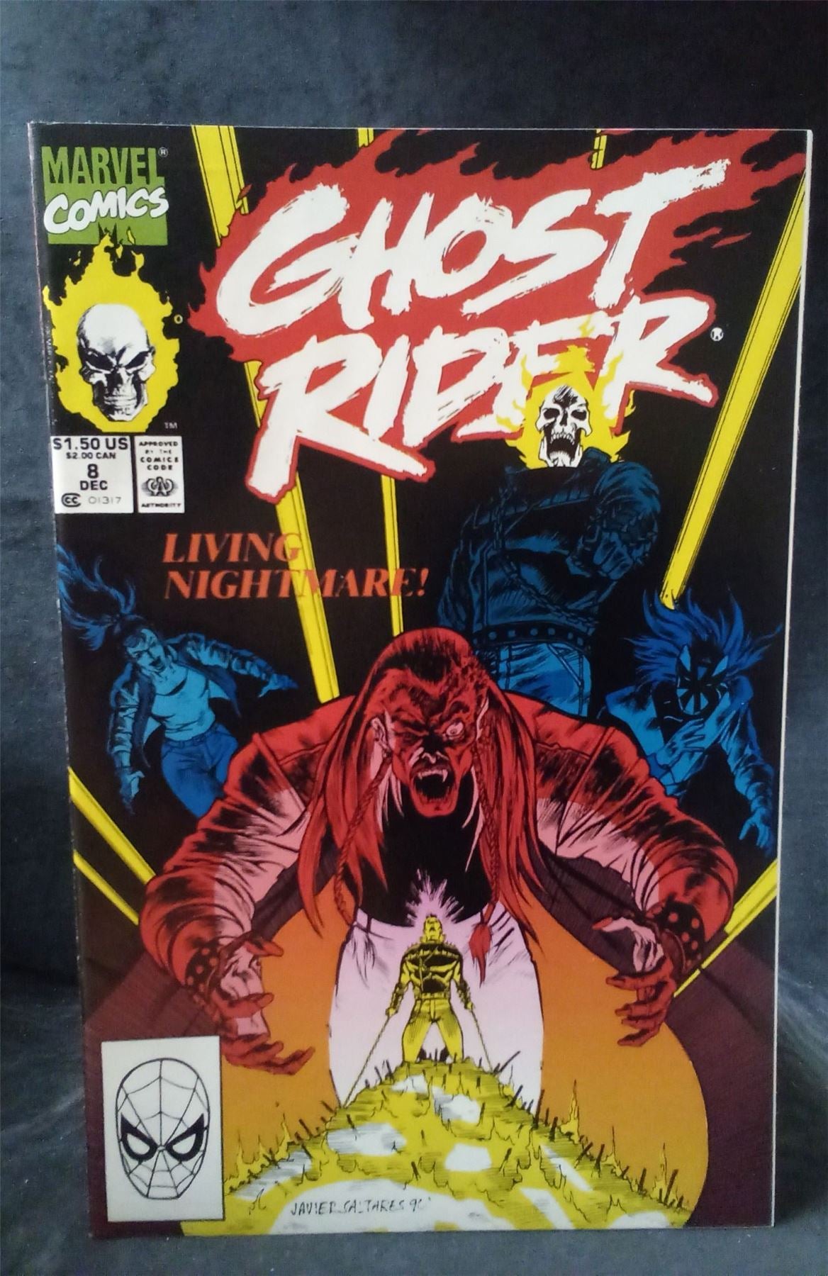 Ghost Rider #8 1990 Marvel Comics Comic Book