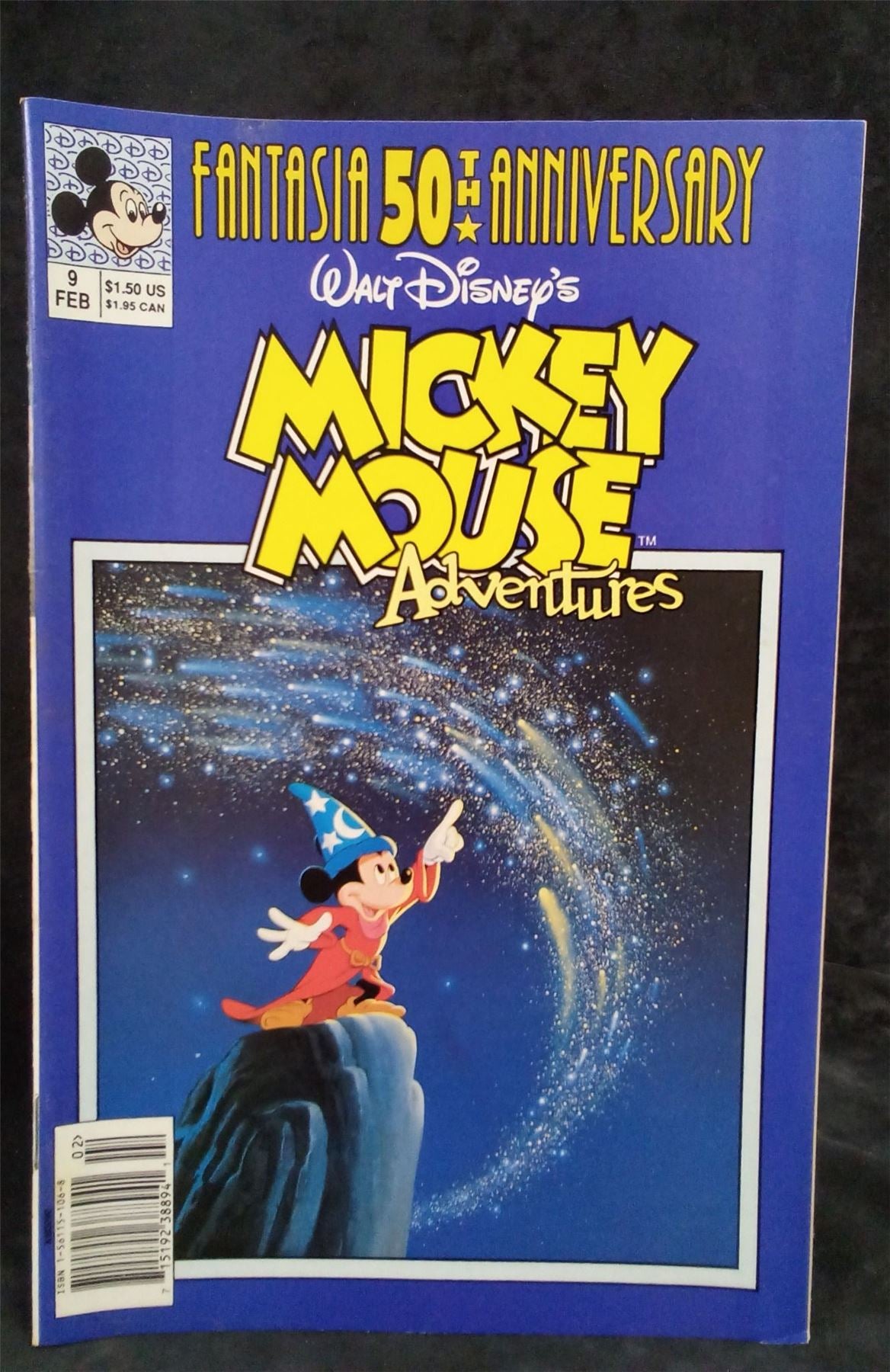 Mickey Mouse Adventures #9 Newsstand Edition 1991 Disney Comic Book