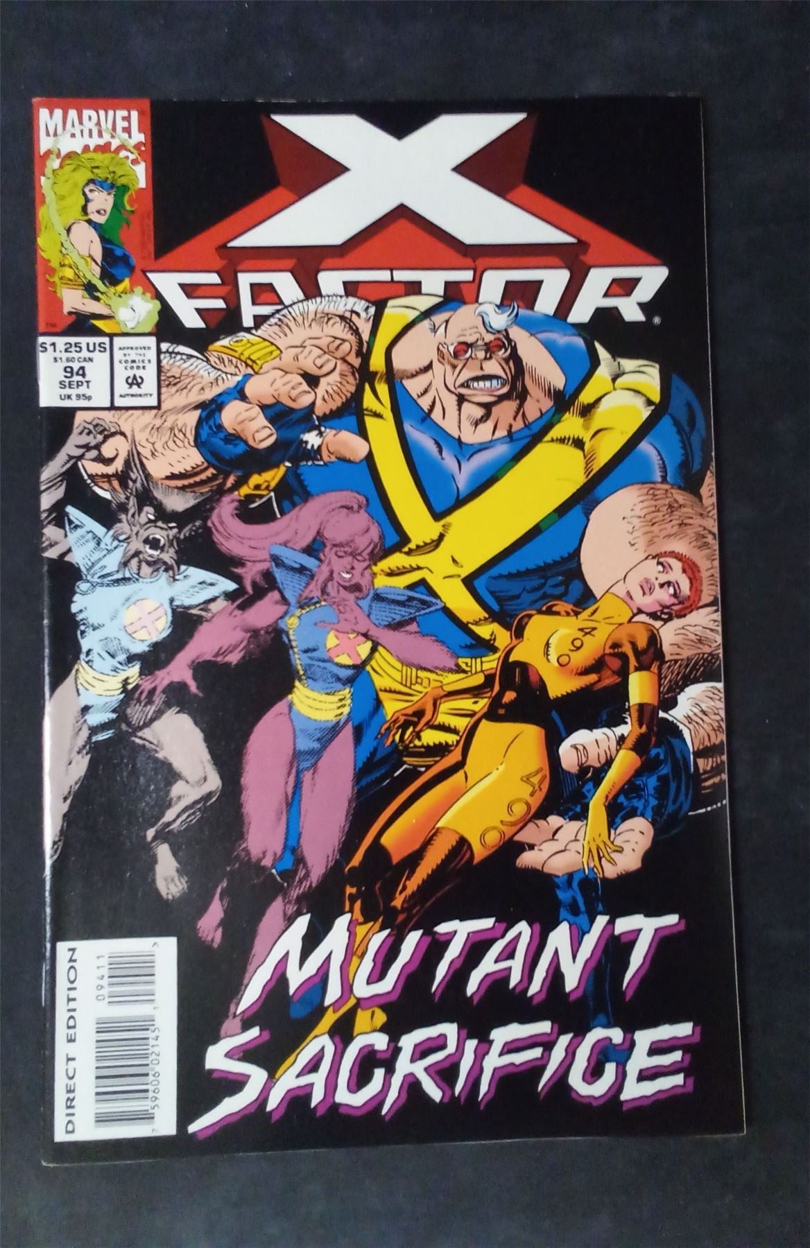 X-Factor #94 1993 marvel Comic Book