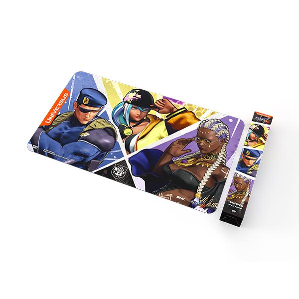 UniVersus CCG The King of Fighters XV Challenger Series - Team Rival Playmat By Jasco Games