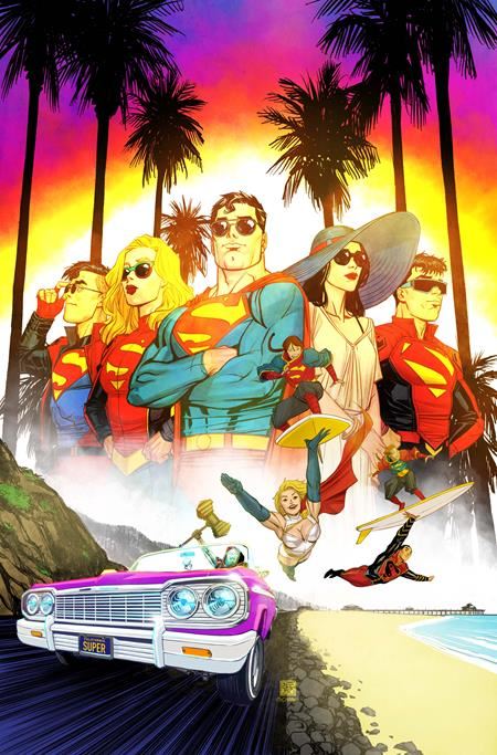 Dcs Kal-el-fornia Love #1 (one Shot) Cvr A Bernard Chang DC Comics Comic Book